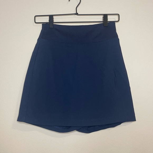 Nike Dri-FIT Women's Golf Skirt Skort Short Navy Blue Size XS - Picture 1 of 10